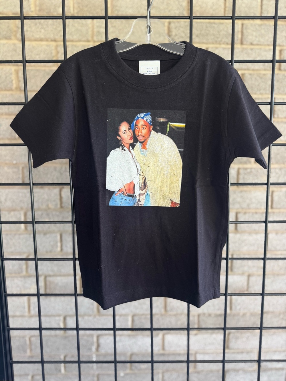 2PAC & SELENA Kids' Short Sleeve Graphic Tee - CUSTOM
